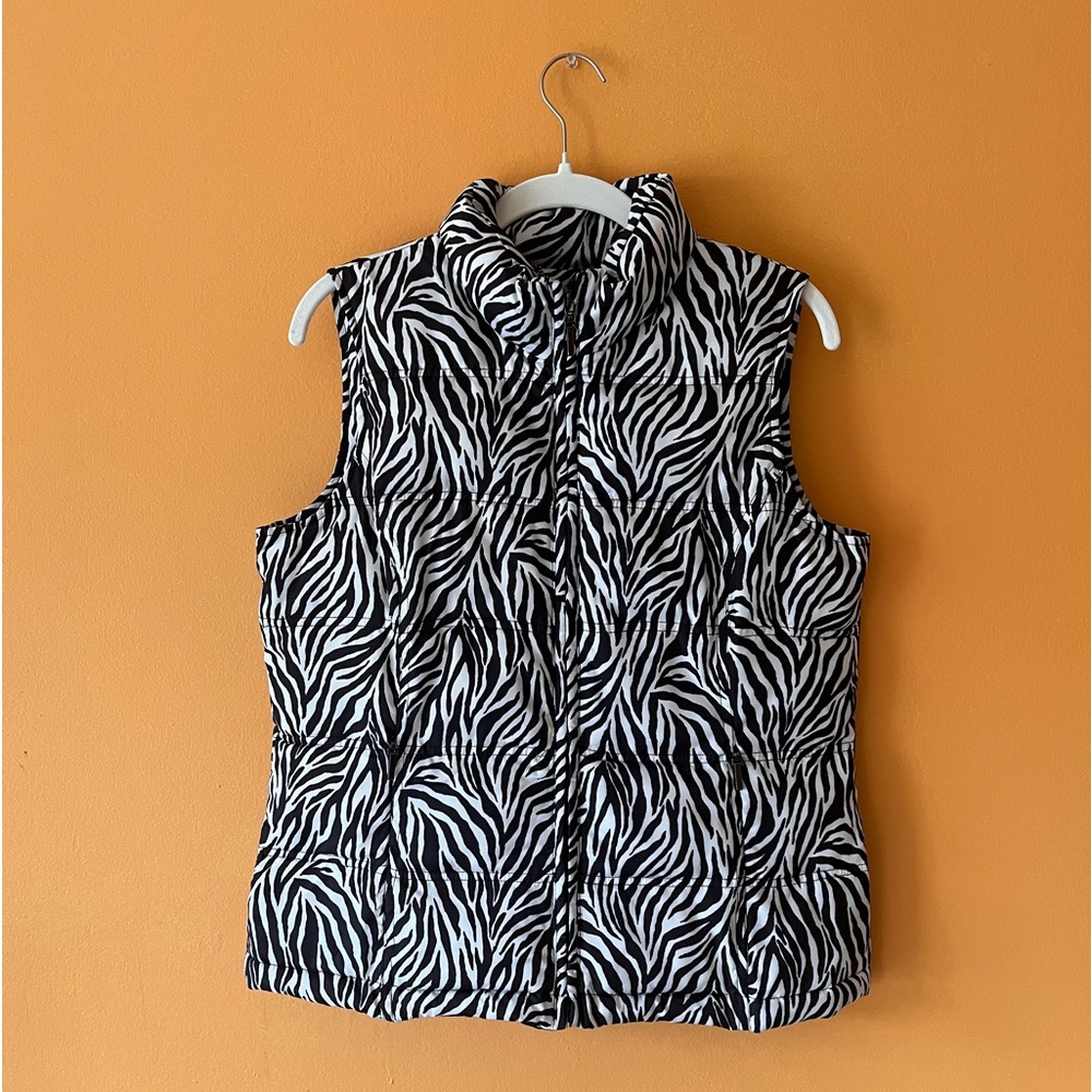 Zebra Print Vest